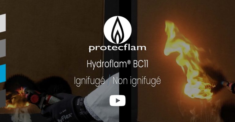 Mignature Article Ignifuger du Carton Produit Hydroflam BC11
