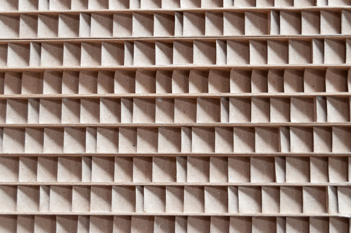 Carton alveolaire - Flamboard - Protecflam