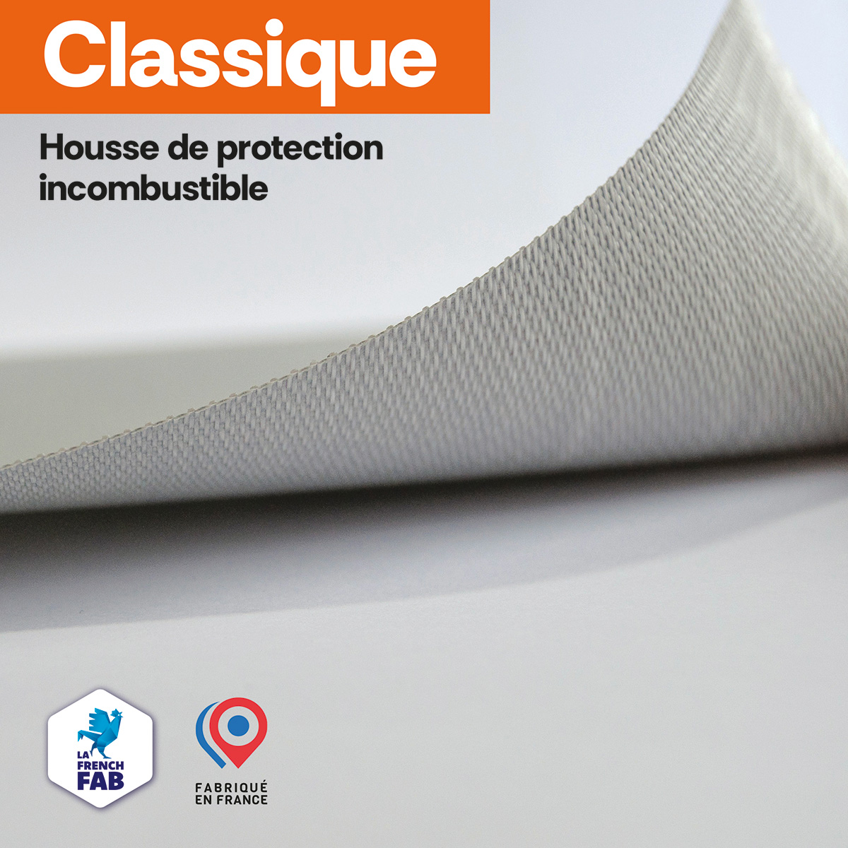 Coverflam® Classique - Housse de protection incombustible - Protecflam Industries
